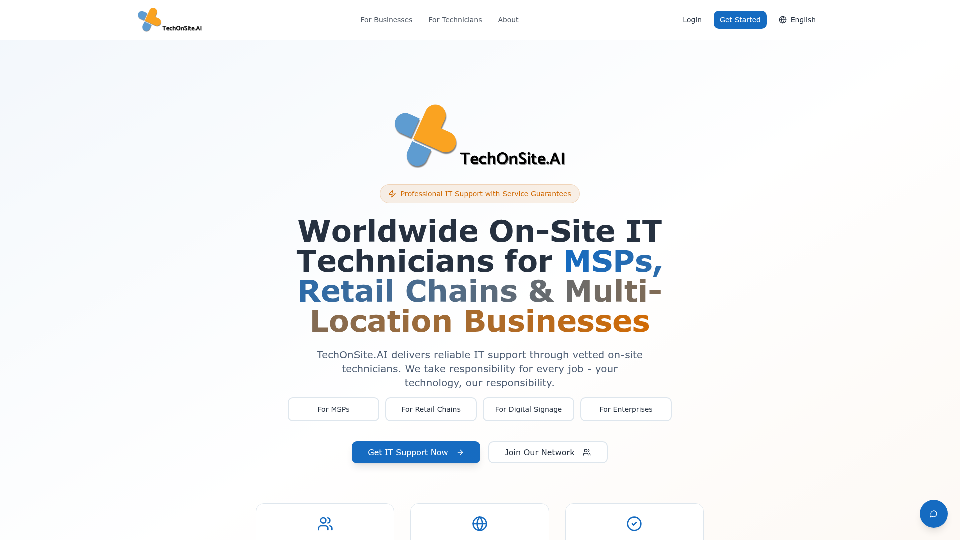 TechOnSite.AI screenshot