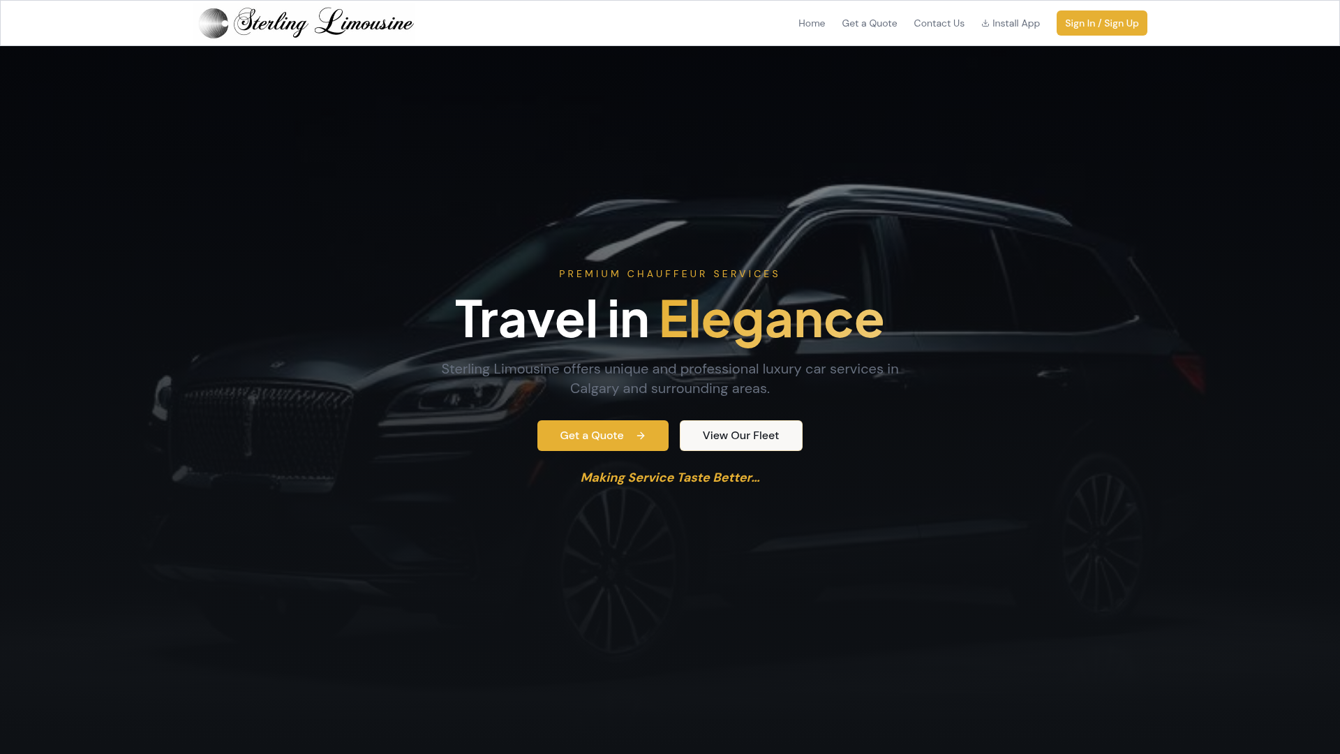 Sterling Limousine screenshot